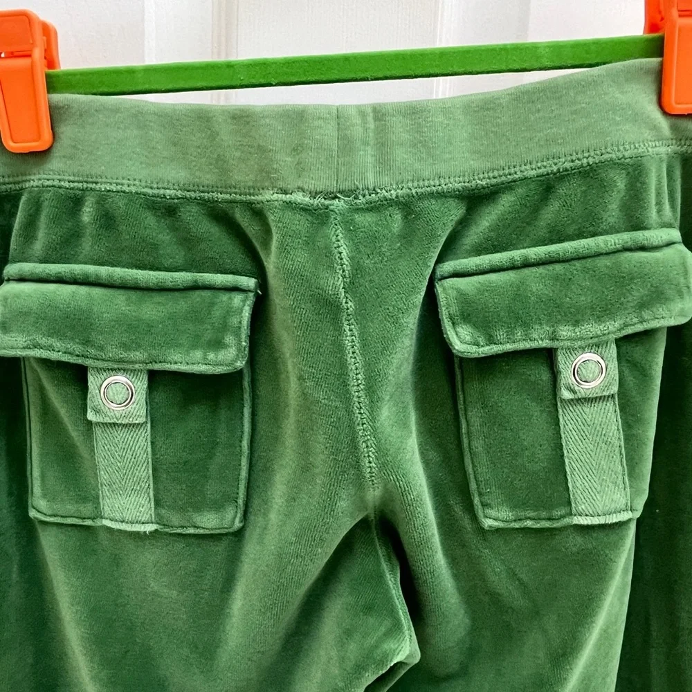 Juicy Couture Green Velour Tracksuit - Picture 6 of 12